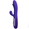 PRETTY LOVE - VIBRADOR SNAPPY Y ESTIMULADOR DE PUNTO G VIOLETA