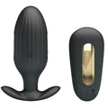 PRETTY LOVE - VIBRATORE RICARICABILE ANALE KELLY BLACK