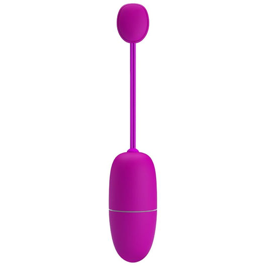 PRETTY LOVE - HUEVO VIBRADOR NYMPH CONTROLADO POR APLICACIÓN PÚRPURA