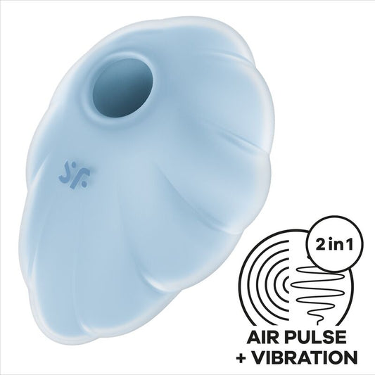 SATISFYER - CLOUD DANCER VIBRO STIMOLATORE AD ARIA COMPRESSA BLU