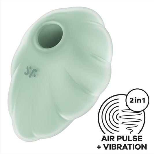 SATISFYER - CLOUD DANCER VERDE VIBRATORE A IMPULSI D'ARIA