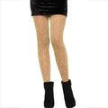 LEG AVENUE - COLLANT TRASPARENTI DORATI