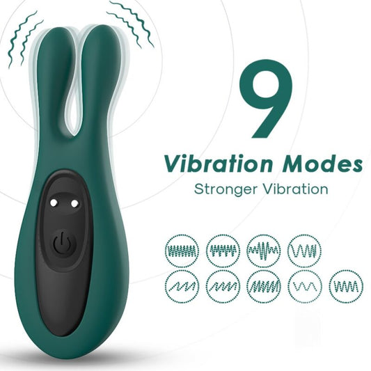 ARMONY - STIMOLATORE E VIBRATORE RABBIT VERDE