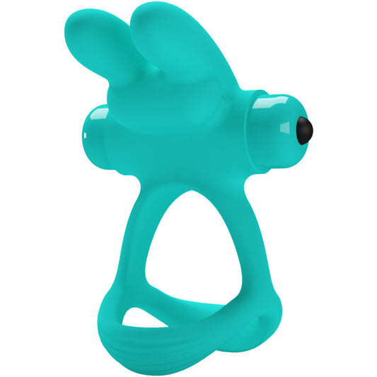 PRETTY LOVE - DANTE VIBRATORE A ANELLO CONIGLIO VERDE