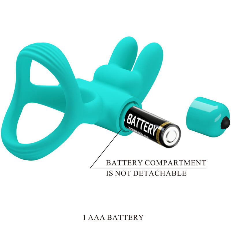 PRETTY LOVE - DANTE GREEN RABBIT VIBRATOR RING PRETTY LOVE MALE