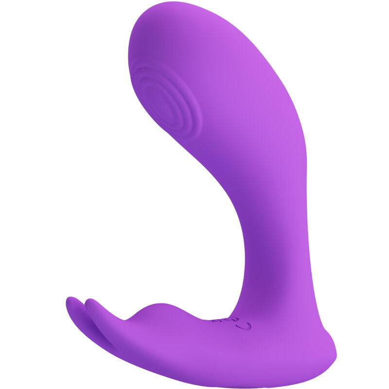 PRETTY LOVE - IDABELLE VIBRATION & PULSATION REMOTE CONTROL VIOLET PRETTY LOVE BOTTOM