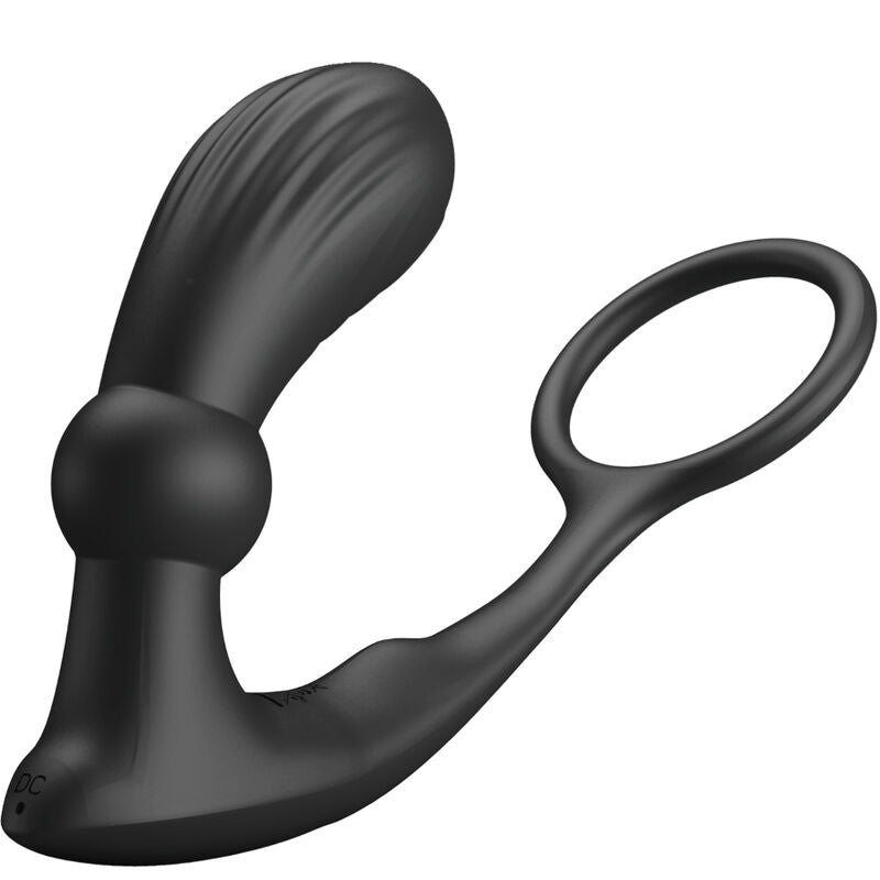 PRETTY LOVE - WARREN BLACK ANAL RING & VIBRATOR PRETTY LOVE BOTTOM