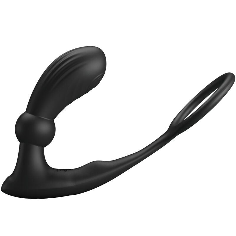 PRETTY LOVE - WARREN BLACK ANAL RING & VIBRATOR PRETTY LOVE BOTTOM