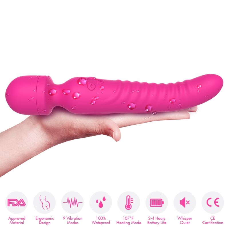 ARMONY - MISSION MASSAGER & VIBRATOR HEAT EFFECT FUCHSIA ARMONY MASSAGERS