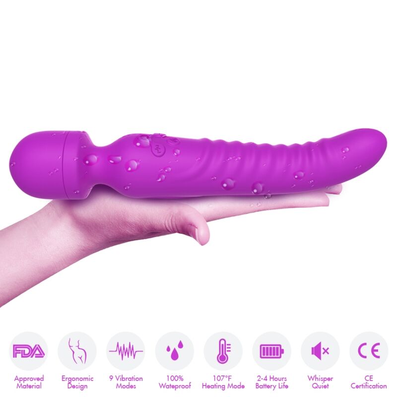 ARMONY - MISSION MASSAGER & VIBRATOR HEAT EFFECT PURPLE ARMONY MASSAGERS