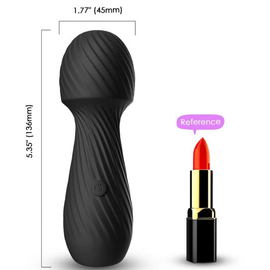 ARMONY - MASSAGGIATORE & VIBRATORE DAZZLE PICCOLO NERO