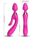 ARMONY - MASSAGGIATORE & VIBRATORE RABBIT FUCSIA
