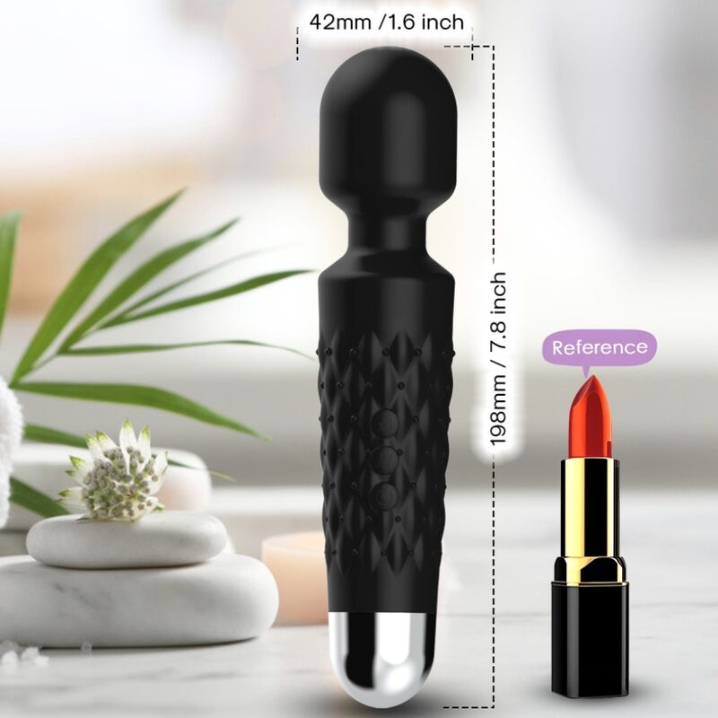 ARMONY - POSTMAN MASSAGER & VIBRATOR SUPER FLEXIBLE HEAD BLACK ARMONY MASSAGERS