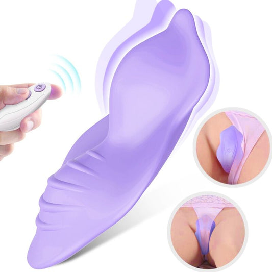 ARMONY - BRAGUITAS VIBRADORAS LLEVABLES WHISPER CON MANDO A DISTANCIA MORADAS
