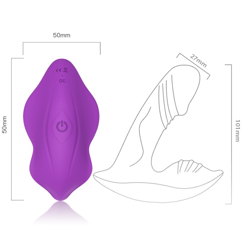 ARMONY - WHISTLE VIBRATOR INTRODUCIBLE REMOTE CONTROL PURPLE ARMONY WEARABLES