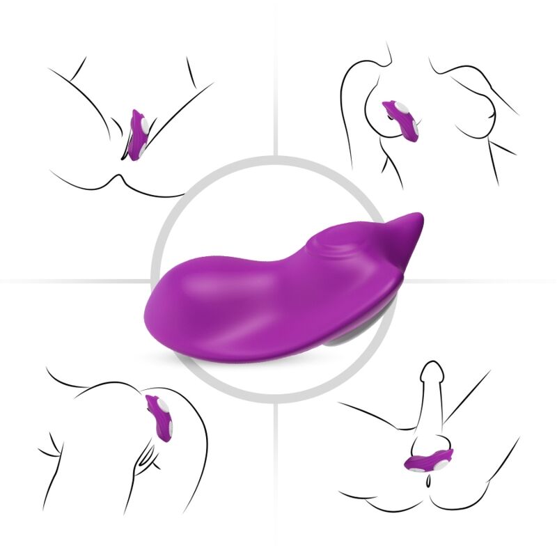 ARMONY - BUTTERFLY WEARABLE PANTIES VIBRATOR REMOTE CONTROL PINK ARMONY WEARABLES