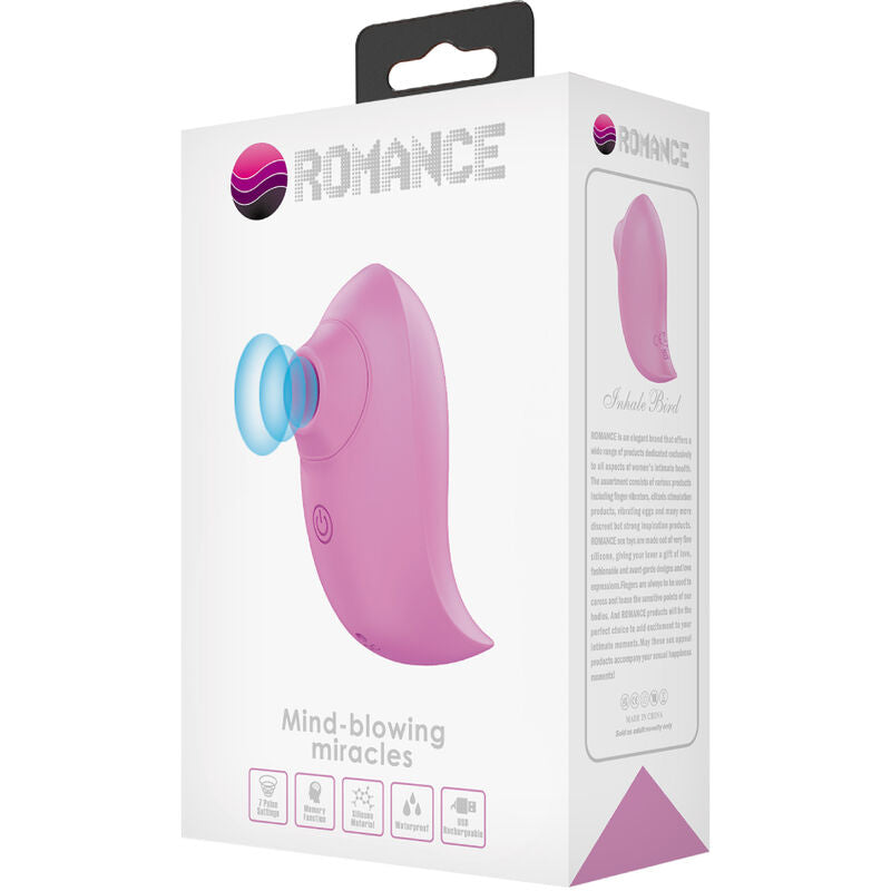 ROMANCE - INHALE BIRD MINI SUCTION CUP WITH MEMORY FUNCTION ROMANCE
