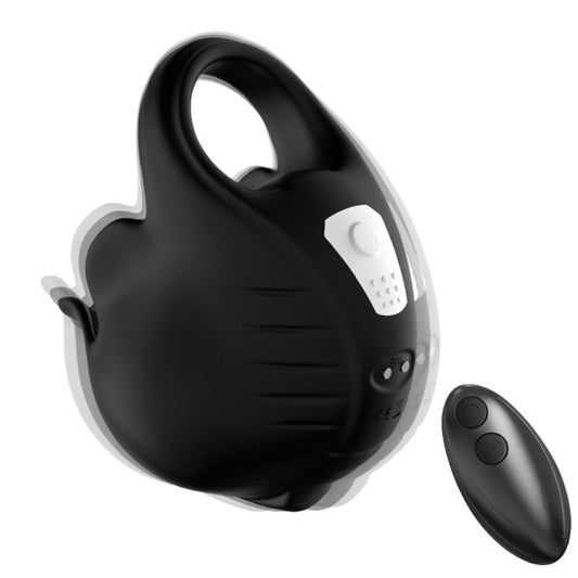 ARMONY - ANELLO VIBRANTE DA PENE CON TELECOMANDO NERO