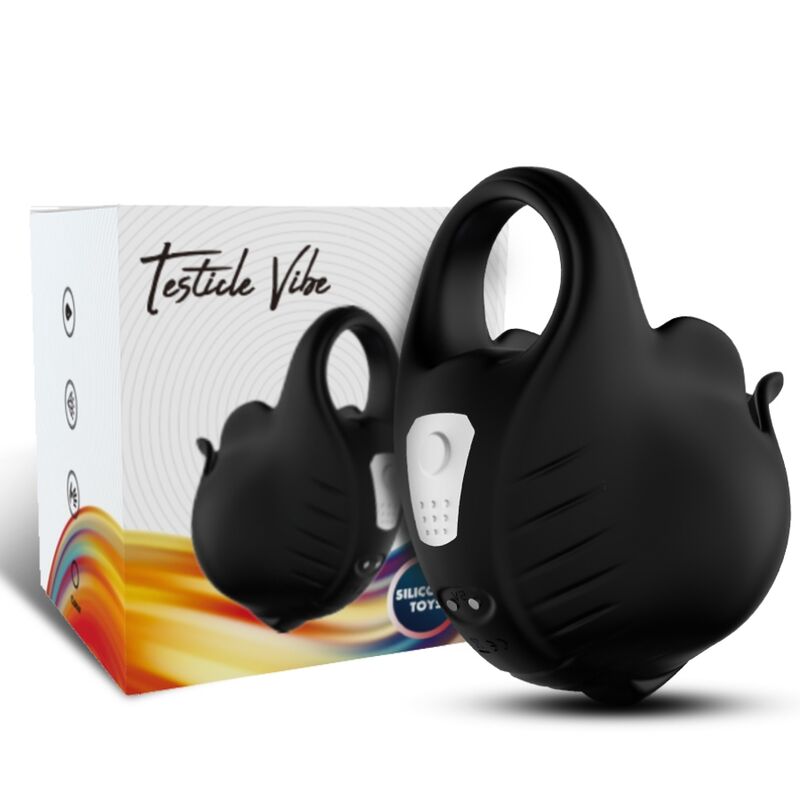 ARMONY - CUPPING VIBRATOR RING REMOTE CONTROL BLACK ARMONY FOR HIM