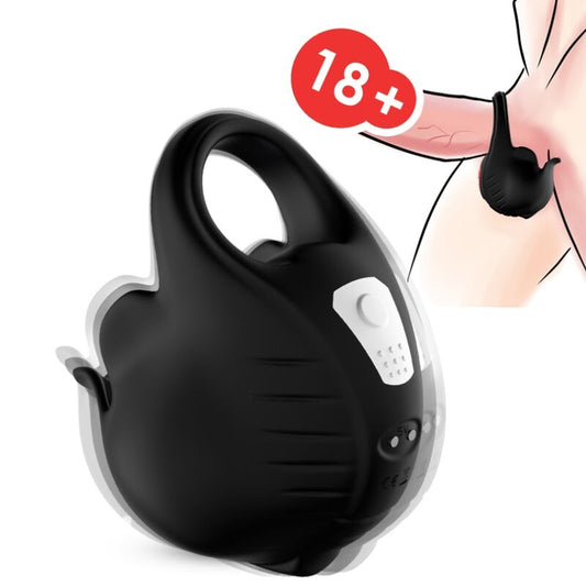ARMONY - ANELLO VIBRANTE A VENTOSA NERO