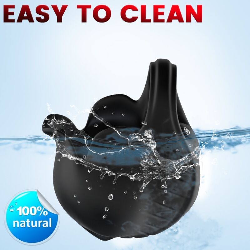 ARMONY - CUPPING VIBRATOR RING BLACK ARMONY FOR HIM