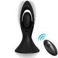 ARMONY - VIBRADOR Y TAPÓN ANAL DE SILICONA NEGRO