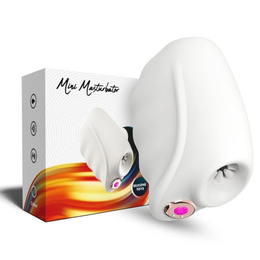 ARMONY - MASTURBADOR Y VIBRADOR MAESTRO TRANSPARENTE