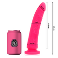 DELTA CLUB - JUGUETES DILDO ROSA DE SILICONA MÉDICA 23 CM -O- 4.5 CM