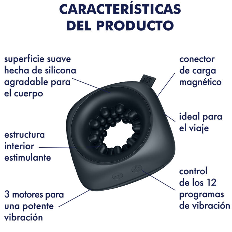 SATISFYER - RING STROKER MASTURBATOR & VIBRATOR SATISFYER RING