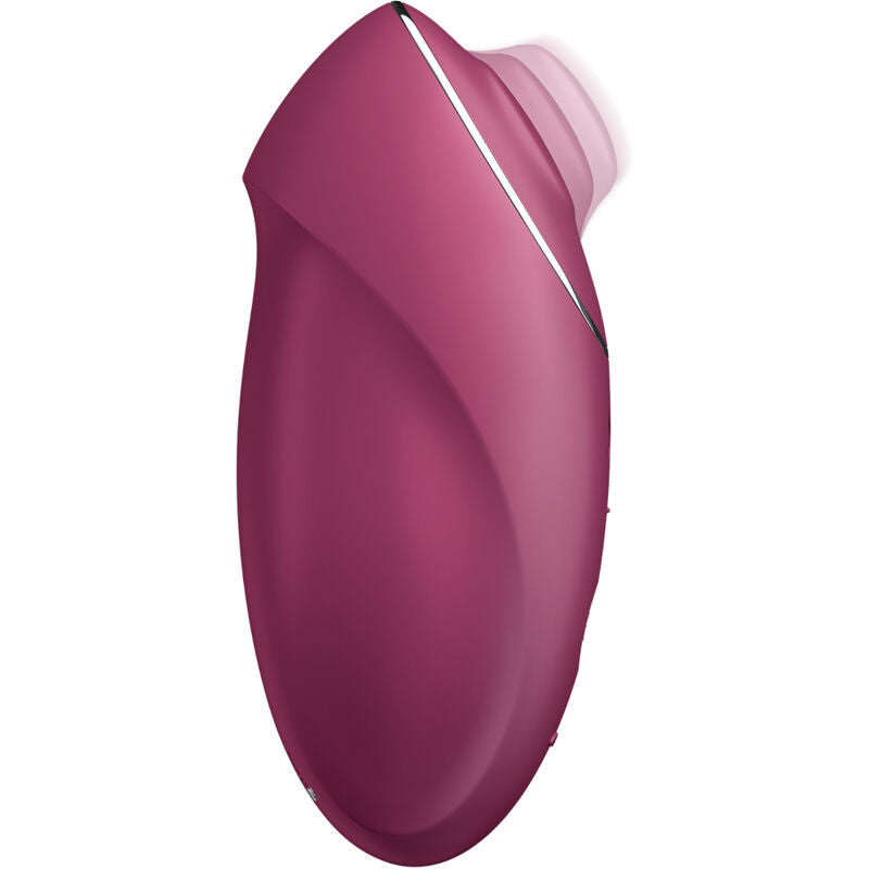 SATISFYER - TAP & CLIMAX 1 LAY-ON VIBRATOR RED SATISFYER LAYONS