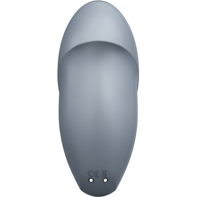 SATISFYER - TAP & CLIMAX 1 LAY-ON VIBRATOR GREY SATISFYER LAYONS