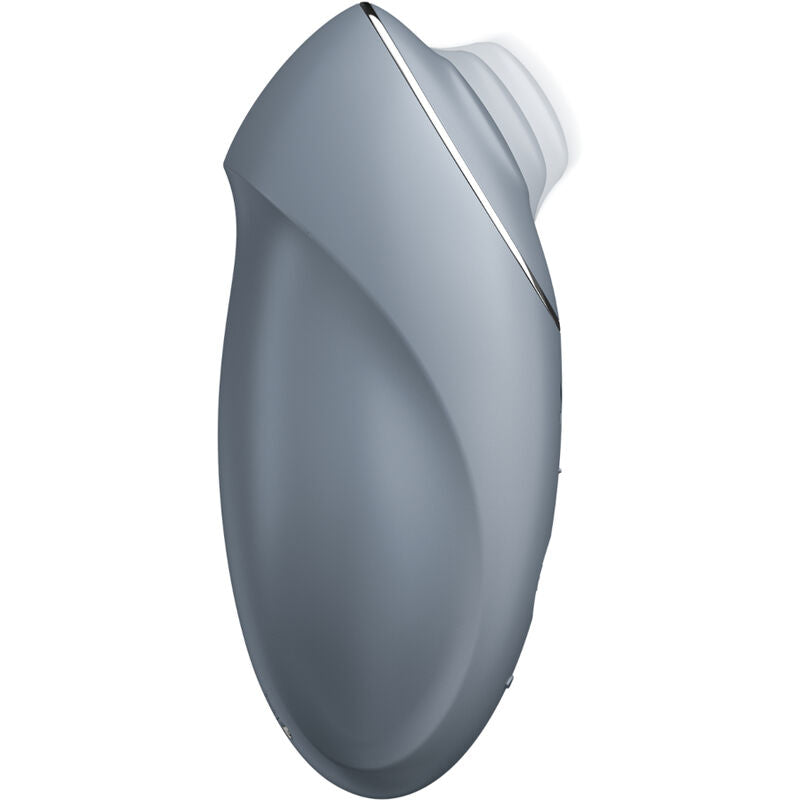 SATISFYER - TAP & CLIMAX 1 LAY-ON VIBRATOR GREY SATISFYER LAYONS