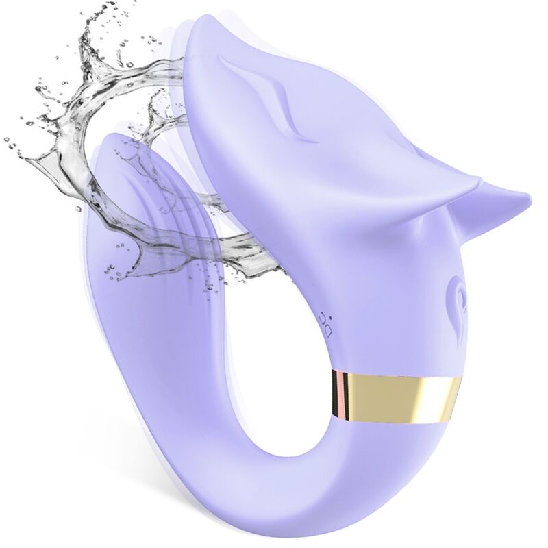 ARMONY - FOX VIBRATOR FOR COUPLES REMOTE CONTROL PURPLE ARMONY FOR COUPLES