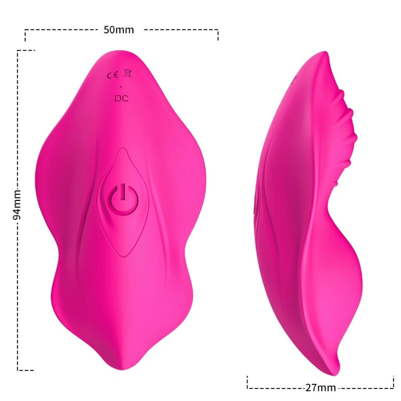 ARMONY - WHISPER WEARABLE PANTIES VIBRATOR REMOTE CONTROL FUCHSIA ARMONY WEARABLES