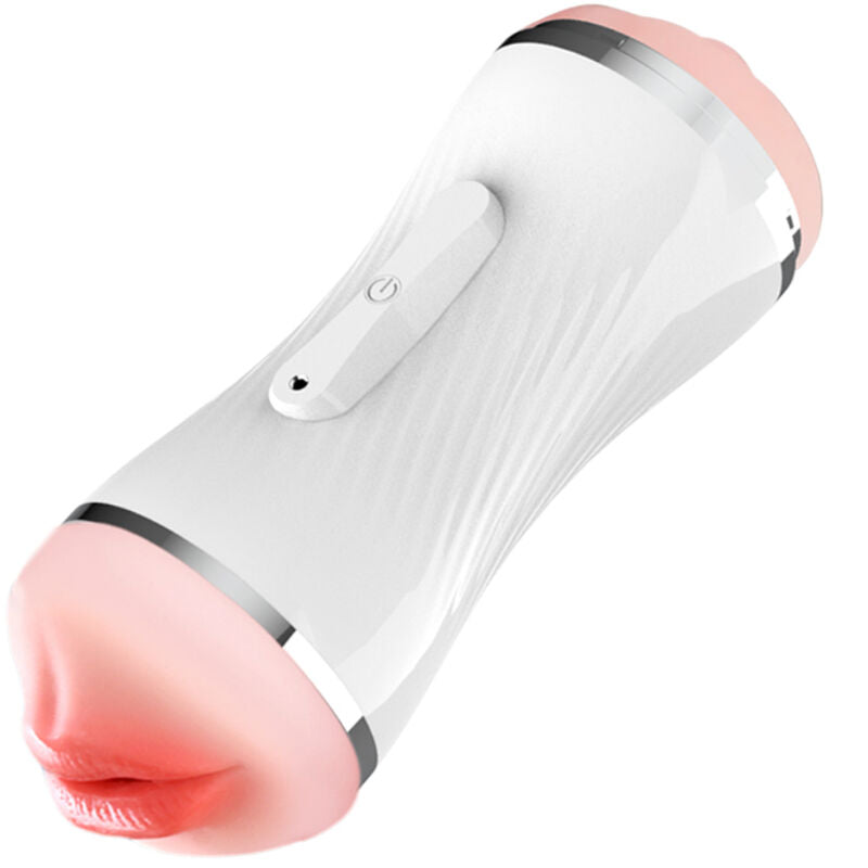 ARMONY - DOUBLE VAGINA & MOUTH VIBRATOR MASTURBATOR WHITE ARMONY FOR HIM