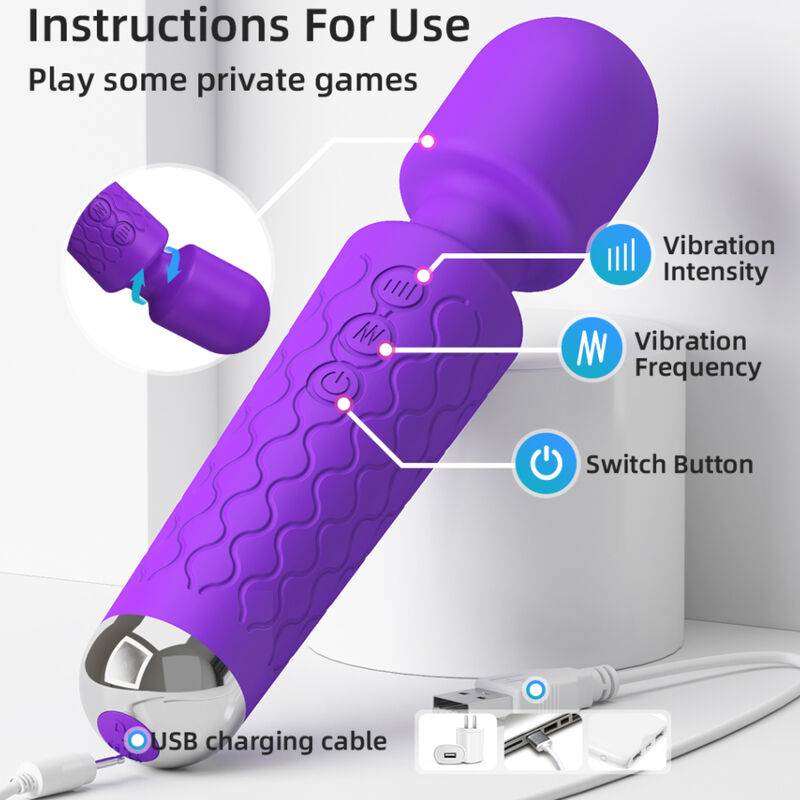 ARMONY - VIOLET MASSAGER & VIBRATOR ARMONY MASSAGERS