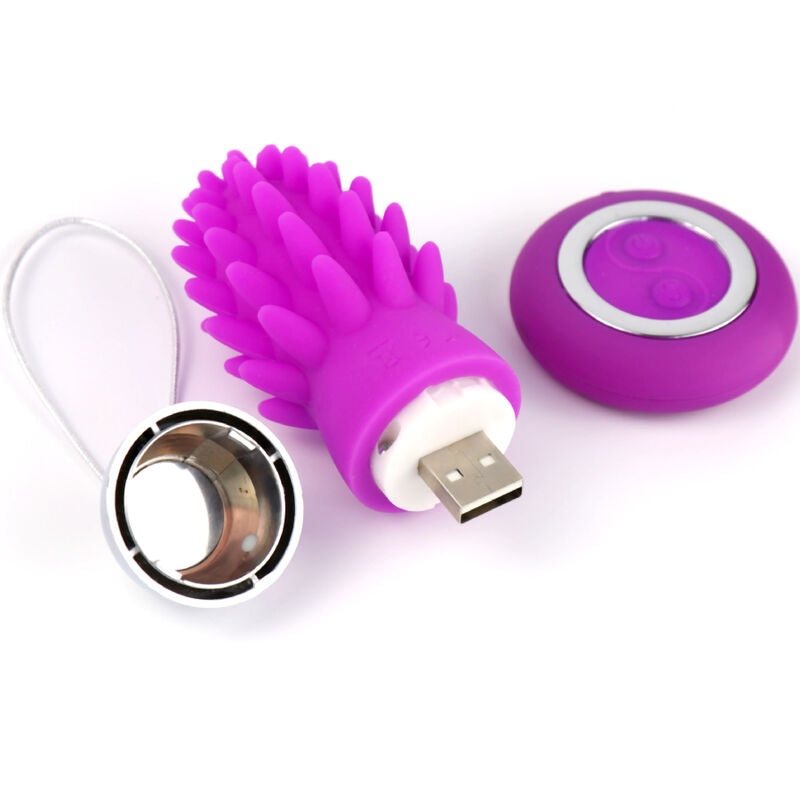 ARMONY - OCTOPUS CACTUS VIBRATING EGG VIOLET REMOTE CONTROL ARMONY STIMULATORS