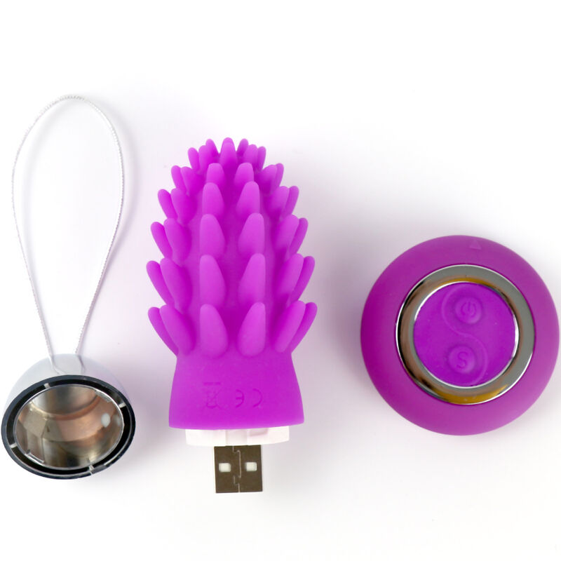 ARMONY - OCTOPUS CACTUS VIBRATING EGG VIOLET REMOTE CONTROL ARMONY STIMULATORS