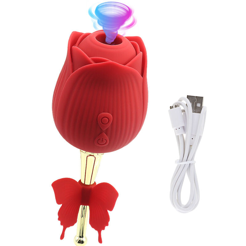 ARMONY - BUTTERFLY FLOWER SUCTION RED ARMONY STIMULATORS