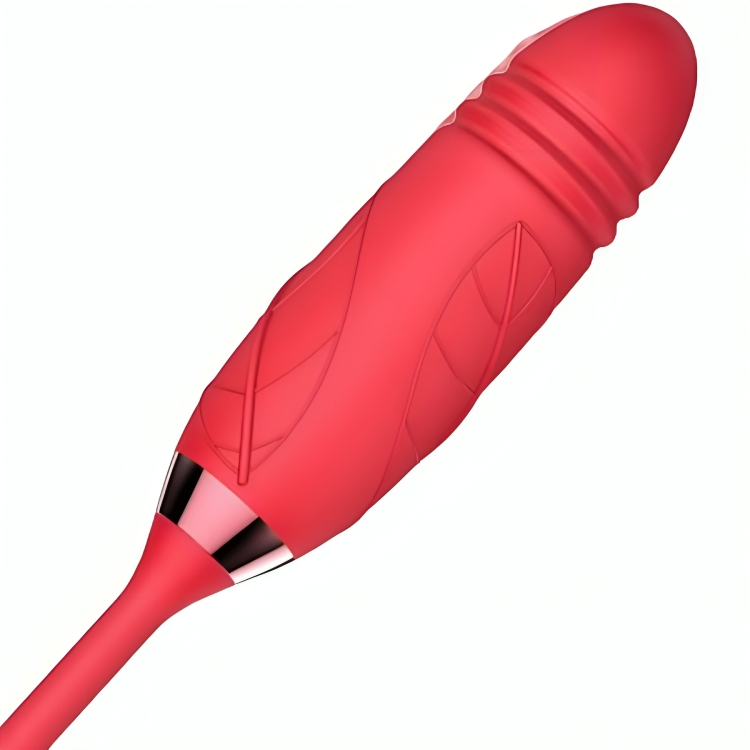 ARMONY - DELIGHT FLOWER SUCKING & THRUSTING RED ARMONY STIMULATORS