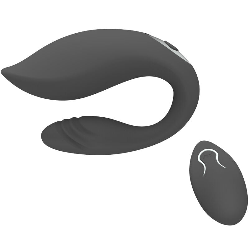 ARMONY - MARTHA VIBRATOR FOR COUPLES BLACK REMOTE CONTROL ARMONY FOR COUPLES