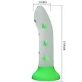 PRETTY LOVE - DILDO MAGICAL NIGHTFALL SENZA VIBRAZIONE VERDE LUMINOSO