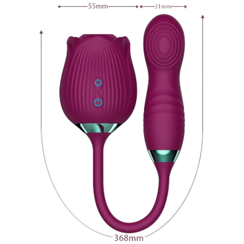 ARMONY - DELIGHT FLOWER SUCTION & BUMPING VIOLET ARMONY STIMULATORS