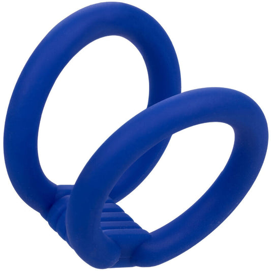CALEXOTICS - JAULA DOBLE PARA GALLO ADMIRAL AZUL