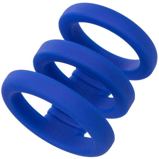 CALEXOTICS - JAULA DE TRES ANILLOS ALMIRAL AZUL