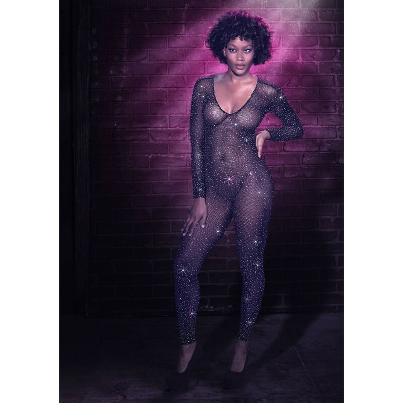 CALEXOTICS - RADIANCE CROTCHLESS FULL BODYSUIT RHINE CALEXOTICS