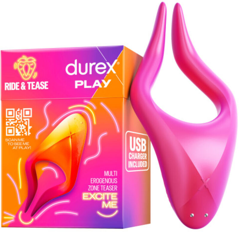 DUREX -  MULTI-STIMULATOR TOY RIDE & TEASE DUREX TOYS