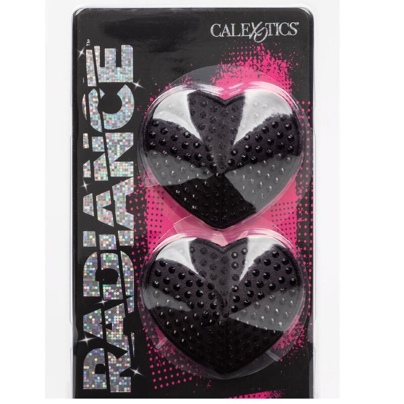 CALEXOTICS - RADIANCE HEART-SHAPED JEWEL NIPPLE SHIELDS CALEXOTICS
