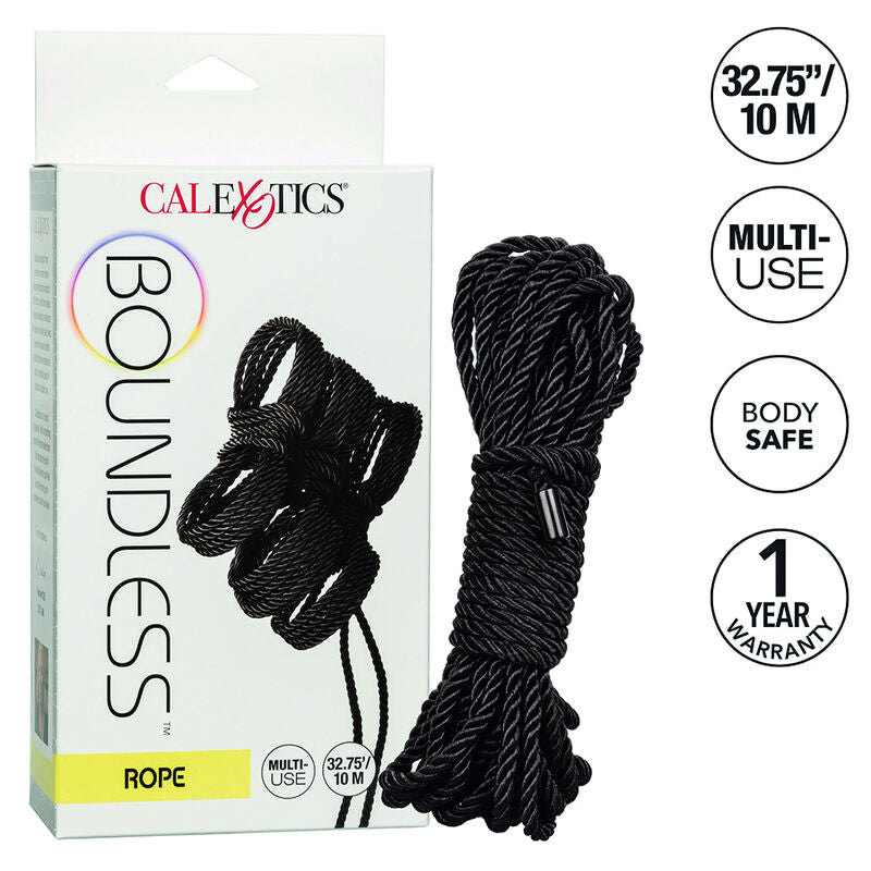 CALEXOTICS - BOUNDLESS ROPE 10M BLACK CALEXOTICS