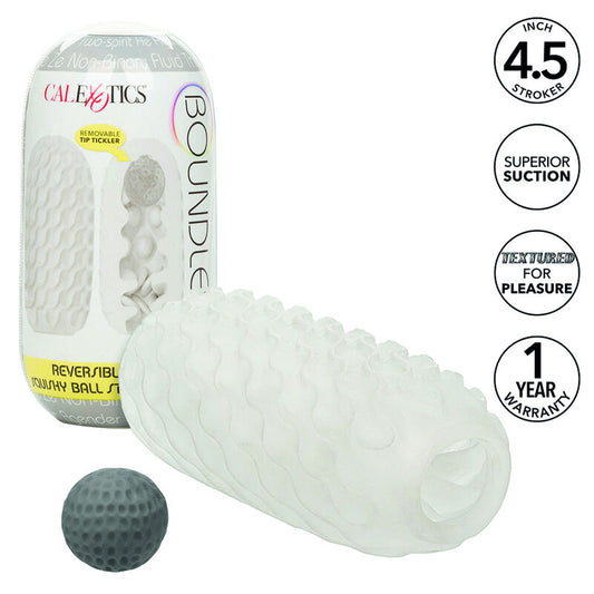 CALEXOTICS - BOUNDLESS REVERSIBLE SQUISHY BALL STROKE GIALLO